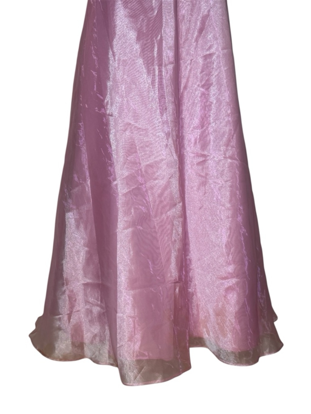 Michelangelo Light Pink Two-Piece Prom Dress Formal Size 2 - Picture 5 of 9